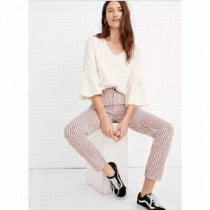 Madewell The High Rise Slim Crop Boy Jeans Size 25